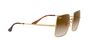 RAY-BAN - Gold Square Ray-Ban RB1971 SQUARE 1971 CLASSIC RAY-BAN - Gold Square Ray-Ban RB1971 SQUARE 1971 CLASSIC