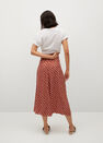 Mango - Brown Printed Midi Skirt, Women Mango - Brown Printed Midi Skirt, Women