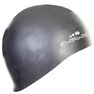 NABAIJI - Unique Size Thin Silicone Swim Cap - Grey, Grey NABAIJI - Unique Size Thin Silicone Swim Cap - Grey, Grey