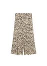 Mango - light beige Printed culotte trousers Mango - light beige Printed culotte trousers