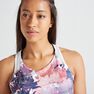 DOMYOS - M/L 520 Women's Cardio Fitness Tank Top - /Pale, Multi Colour DOMYOS - M/L 520 Women's Cardio Fitness Tank Top - /Pale, Multi Colour