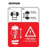 DOMYOS - Smart weight lock weight training 28mm, Unique Size DOMYOS - Smart weight lock weight training 28mm, Unique Size