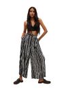 Mango - black Printed culotte trousers Mango - black Printed culotte trousers