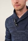 Salsa Jeans - Black Knitted Jersey With Works Salsa Jeans - Black Knitted Jersey With Works