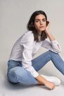 Salsa Jeans - Blue Secret push in jeans in light rinse Salsa Jeans - Blue Secret push in jeans in light rinse