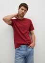 Mango - Red 100% sustainable cotton t-shirt Mango - Red 100% sustainable cotton t-shirt