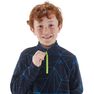 QUECHUA - 8-9Y Kids' 7-15 Years Hiking Fleece MH100, Graphite QUECHUA - 8-9Y Kids' 7-15 Years Hiking Fleece MH100, Graphite