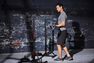 DOMYOS - 5 Kg Rubber Weight Disc with Handles 28mm - 5kg, Black DOMYOS - 5 Kg Rubber Weight Disc with Handles 28mm - 5kg, Black
