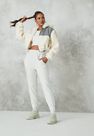 Missguided - White Borg Teddy Reflective Bomber Jacket Missguided - White Borg Teddy Reflective Bomber Jacket