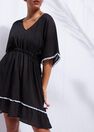 Calzedonia - BLACK Pom Pom Dress Calzedonia - BLACK Pom Pom Dress