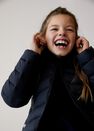 Mango - navy Long collar quilted coat Mango - navy Long collar quilted coat