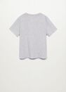 Mango - medium grey Organic cotton printed t-shirt Mango - medium grey Organic cotton printed t-shirt
