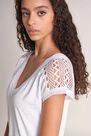 Salsa Jeans - Beige Top with lace Salsa Jeans - Beige Top with lace