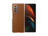 SAMSUNG - Samsung Leather Cover Brown for Galaxy Z Fold2 SAMSUNG - Samsung Leather Cover Brown for Galaxy Z Fold2