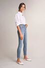 Salsa Jeans - Blue Elegant cropped jeans with vintage wash Salsa Jeans - Blue Elegant cropped jeans with vintage wash