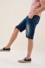 Salsa Jeans - Blue Loose jogger overdyed shorts Salsa Jeans - Blue Loose jogger overdyed shorts