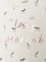 Reserved - White Nightdress With A Pattern, Kids Girl Reserved - White Nightdress With A Pattern, Kids Girl
