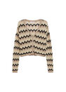 Mango - light beige Openwork knit cardigan, Women Mango - light beige Openwork knit cardigan, Women