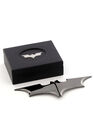 NOBLE COLLECTION - Noble Collection DC Batarang Folding Money Clip Metal NOBLE COLLECTION - Noble Collection DC Batarang Folding Money Clip Metal