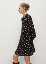 Mango - Black Flowy Printed Dress Mango - Black Flowy Printed Dress