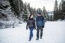 QUECHUA - Sh100 men’s warm mid blue snow hiking boots., EU 47 QUECHUA - Sh100 men’s warm mid blue snow hiking boots., EU 47
