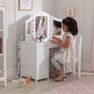 KIDKRAFT - Kidkraft Deluxe Vanity & Chair KIDKRAFT - Kidkraft Deluxe Vanity & Chair