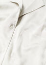 Mango - natural white Satin short shirt Mango - natural white Satin short shirt