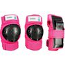 OXELO - Basic children's 3-piece protective gear for skates/skateboard/scooter - blue OXELO - Basic children's 3-piece protective gear for skates/skateboard/scooter - blue