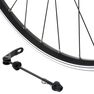 BTWIN - Front Wheel 28" Double Wall Rim V-Brake Quick Release Hybrid Bike - Black, Unique Size BTWIN - Front Wheel 28" Double Wall Rim V-Brake Quick Release Hybrid Bike - Black, Unique Size