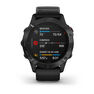 GARMIN - Garmin Fenix 6 Pro 47mm Black with Black Band Smart Watch GARMIN - Garmin Fenix 6 Pro 47mm Black with Black Band Smart Watch