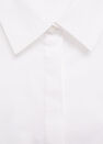 Mango - natural white Essential cotton-blend shirt Mango - natural white Essential cotton-blend shirt