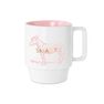 DESIGNWORKS INK - Designworks Stackable Ceramic Mugs Smart Donkey DESIGNWORKS INK - Designworks Stackable Ceramic Mugs Smart Donkey