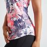 DOMYOS - M/L 520 Women's Cardio Fitness Tank Top - /Pale, Multi Colour DOMYOS - M/L 520 Women's Cardio Fitness Tank Top - /Pale, Multi Colour
