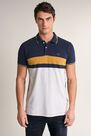 Salsa Jeans - Blue Regular fit polo shirt with stripes Salsa Jeans - Blue Regular fit polo shirt with stripes