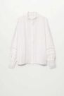 Mango - natural white Openwork detail blouse Mango - natural white Openwork detail blouse