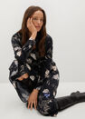 Mango - black Flowy printed dress Mango - black Flowy printed dress
