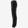 DOMYOS - 8-9Y Boys' Light Slim-Fit Durable Breathable Cotton Gym Bottoms 500 - Black DOMYOS - 8-9Y Boys' Light Slim-Fit Durable Breathable Cotton Gym Bottoms 500 - Black