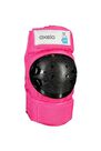 OXELO - Basic Kids' 3-Pieces Protective Gear for Skates/Skateboard/Scooter -Pink, XS OXELO - Basic Kids' 3-Pieces Protective Gear for Skates/Skateboard/Scooter -Pink, XS
