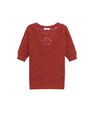 Mango - red Oversize crochet sweater, Women Mango - red Oversize crochet sweater, Women