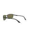 RAY-BAN - Black Rectangle RB3498 RAY-BAN - Black Rectangle RB3498