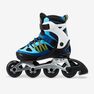 OXELO - EU 35-38 Fit 5 Kids' Inline Fitness Skates, Pebble Grey OXELO - EU 35-38 Fit 5 Kids' Inline Fitness Skates, Pebble Grey