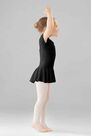 DOMYOS - Girls' Ballet Skirted Leotard - Black DOMYOS - Girls' Ballet Skirted Leotard - Black