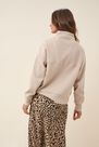 Salsa Jeans - Beige Cotton sweater with pocket Salsa Jeans - Beige Cotton sweater with pocket