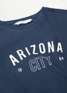 Mango - navy Organic printed cotton t-shirt Mango - navy Organic printed cotton t-shirt