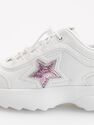 Reserved - Girls' Sports Shoes with Glitter - White Reserved - Girls' Sports Shoes with Glitter - White
