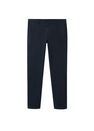 Mango - navy Slim fit serge chino trousers Mango - navy Slim fit serge chino trousers
