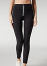 Calzedonia - Black Zip Detail Active Leggings Calzedonia - Black Zip Detail Active Leggings