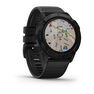 GARMIN - Garmin Fenix 6X Pro 51mm Black with Black Band Smart Watch GARMIN - Garmin Fenix 6X Pro 51mm Black with Black Band Smart Watch
