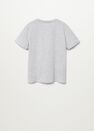 Mango - medium grey Organic printed cotton t-shirt Mango - medium grey Organic printed cotton t-shirt