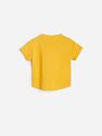 Reserved - Yellow Cotton T-Shirt With A Print, Kids Boy Reserved - Yellow Cotton T-Shirt With A Print, Kids Boy